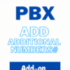 PBX- Add phone numbers- Yearly